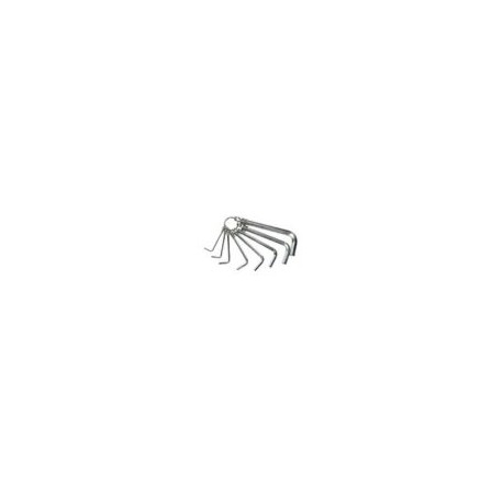 HA100640 HAUPA Juego de llaves Allen 2.5-10mm