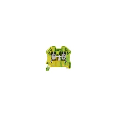 SSL 10/2A GNYE CO17115.2 CONTACLIP Clema de tierra Verde/Amarillo