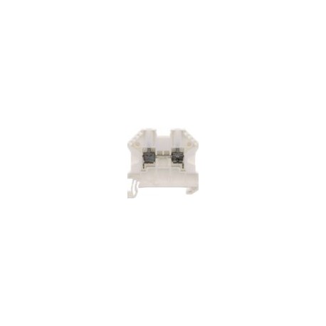 SRK 2,5/2A WH CO17100.7 CONTACLIP Terminal de alimentación blanca