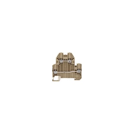 SRKD 2,5 BG CO17180.2  CONTACLIP Clema de dos niveles 2.5/30-12 beige