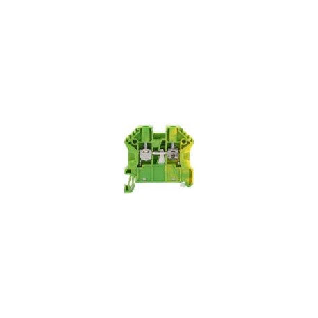 SSL 4/2A GNYE CO17107.2 CONTACLIP Clema de tierra Verde/Amarillo 22-11AWG
