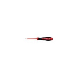 101916 HAUPA DESARMADOR PARA ELECTRICISTA DE 2C VDE 1000V PLANO 4X100MM