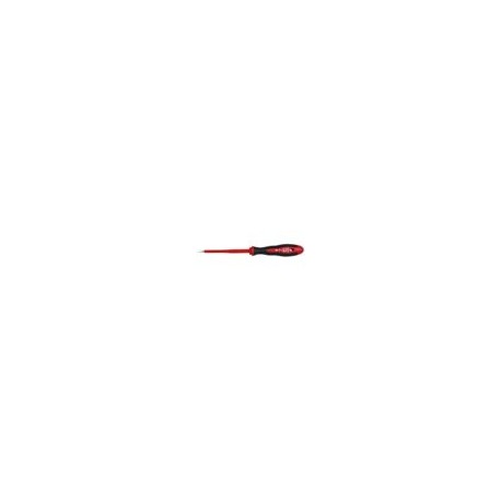 101914 HAUPA DESARMADOR PARA ELECTRICISTA DE 2C VDE 1000V PLANO 3.5X100MM