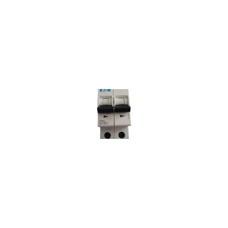 177559 Interruptor magnetotérmico FAZ6, 5A, 2P, curva C. Eaton Kloeme