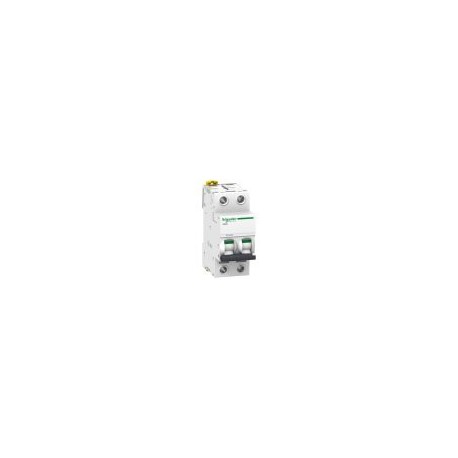 A9F74216  interruptor termomagnético IC60N 2X16A CURVA C AC/DC.