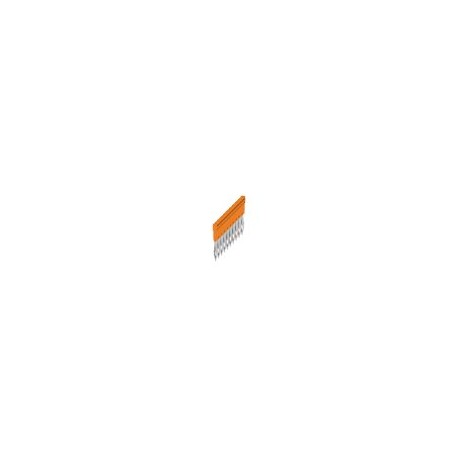 1528090000  Conexión transversal (borne), insertado, Número de polos: 10, Paso en mm (P): 6.10, Aislado: Sí, 32 A, naranja. we