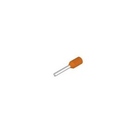 0690700000 H0,5/14 OR, Terminal tubular estándar, 10 mm, 8 mm, naranja. WEIDMULLER