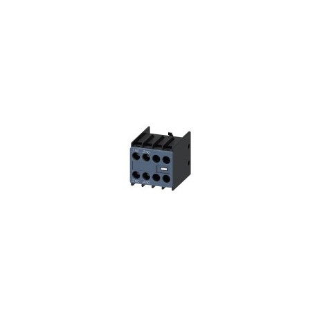 3RH2911-1HA11 bloque de contactos auxiliares, por el frente, 1 NA + 1 NC, .1/.2, .3/.4, –/–, –/–, circuito: 1 NC, 1 NA, –, –, 