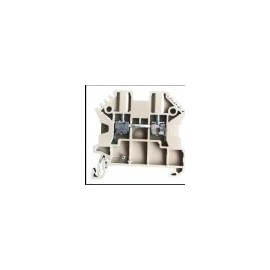 CO17100.2 Clema de conexión beige, conexión a tornillo, para conductores de 22 a 14 awg, rango de voltaje 1000V, 32 A, EATON M
