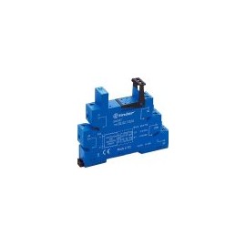 93.02.7.024 Base para Relevador, Carril DIN, Tornillo, 8 Pines, 10 A, 250 V, Finder