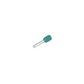 9025750000 Turquesa Conector de casquillos de cable 22 AWG (0.34mm²) Hilo simple, WEIDMULLER
