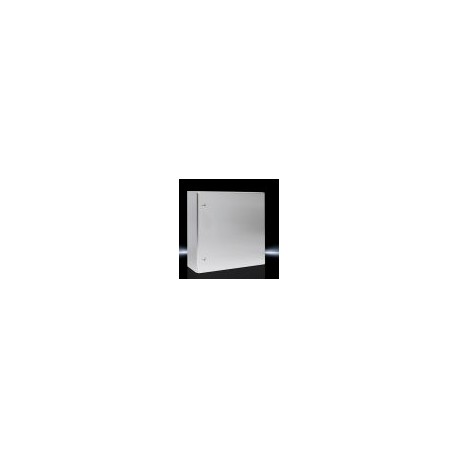 AE ARMARIO COMPACTO INOX. 600x600x210 AISI 316L, con placa de montaje
