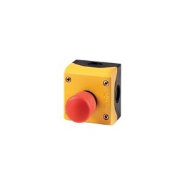 216525 M22-PV/KC11/IY – Housing, Controlled stop pushbuttons/emergency-stop buttons, Mushroom-shaped, 38 mm, Non-illuminated, 