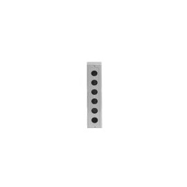 HY2506 CAJA METALICA DE 6 ORIFICIOS PARA BOTON 25 MM. HANYOUNG NUX