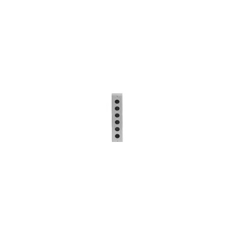 HY2506 CAJA METALICA DE 6 ORIFICIOS PARA BOTON 25 MM. HANYOUNG NUX