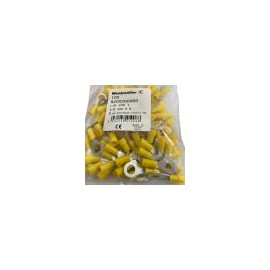 LIR 6M8 V 9200260000 Terminal Tipo Anillo, Ojillo 6,0 mm² / M8, Marca WEIDMULLER