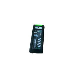 FlexBox 104030 HAUPA JUEGO DE CARRACA MATRACA LLAVE 1/4″ AJUSTABLE 180° Y ACCESORIOS