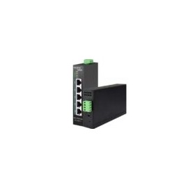 STEAMEMO Switch Ethernet Industrial 10/100mbps 5 Puertos de red soporte DIN-RAIL Base-T IP40 Conmutador de red industrial sin v