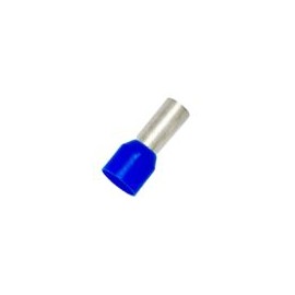 EG360 Punta Terminal Azul, Ø – 16 mm² / AWG 6 / L.12 mm N, 100 pzas Marca ENGESER