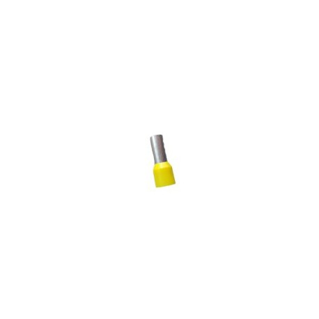 EG365 Punta Terminal Amarilla, 25 – 16 Mm, 50 Pzas Awg4 Marca ENGESER