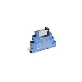 38.52.0.125.0060 RELEVADOR INTERFASE 2 Contactos  BOBINA 125V AC/CD CON BASE FINDER