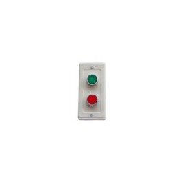 Botonera O CAJA DE 2 BOTONES(MRF-RM1G + MRF-RM1R + HY2502 ) marca Hanyoung Nux