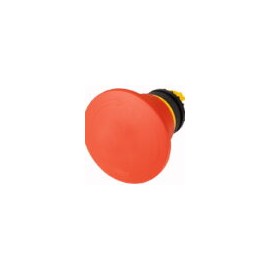M22-PVT60P 121464 Botón paro de emergencia, RMQ-Titan 22.5, forma de palmera, cabeza de hongo, con giro
